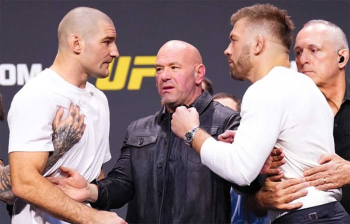 Sean Strickland Dricus Du Plessis UFC